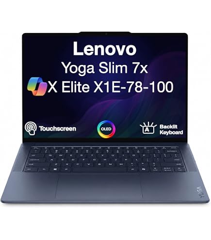Amazon.com: Lenovo Yoga Slim 7X AI PC Laptop | 14.5